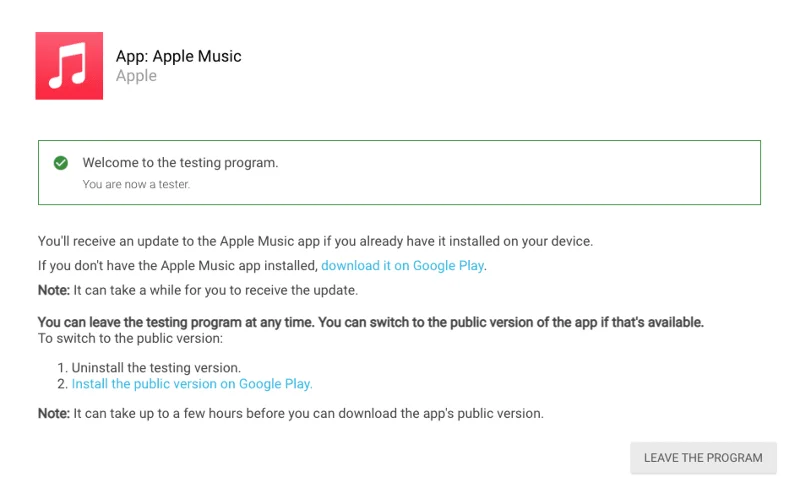 Kako nastaviti časovnik za izklop v Apple Music v sistemu Android