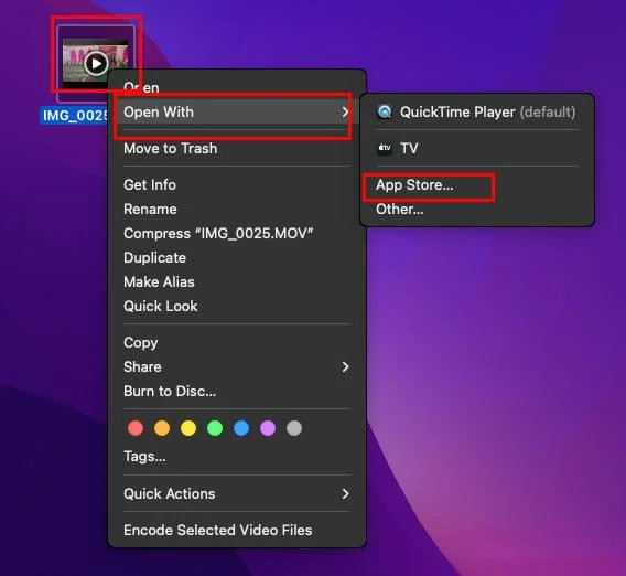 Löst: Den här filen är inte kompatibel med QuickTime Player