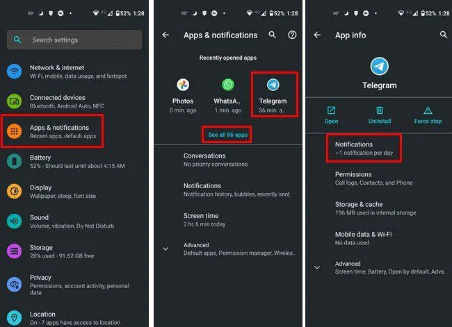 Як змінити звук сповіщень у Telegram