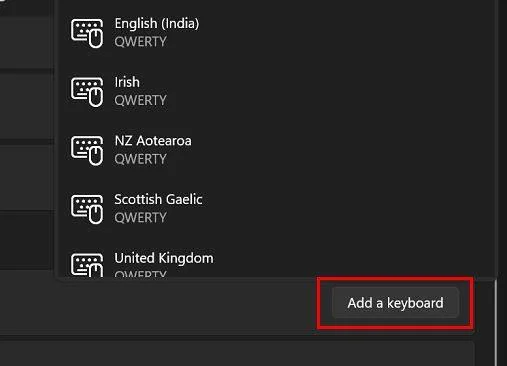 Windows 11: Slik endrer du tastaturoppsettet