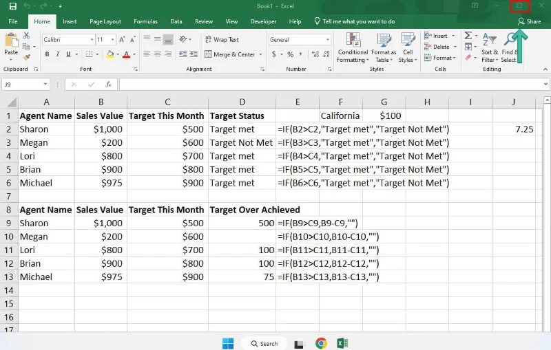 Hvernig á að laga Excel stöðustikuna sem vantar: 7 bestu aðferðir