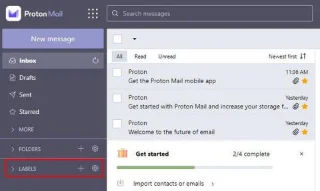 Jak vytvořit filtr ProtonMail