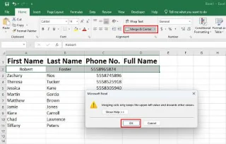 Jak zkombinovat dva sloupce v Excelu: 5 nejlepších metod