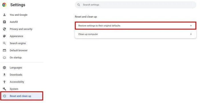 Google Chrome: Si të rivendosni cilësimet e parazgjedhura