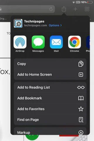 Kako dodati spletno mesto na domačo stran vašega iPada