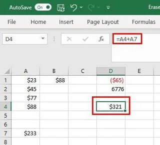 Microsoft Excel: Hvernig á að slá inn grunnformúlur
