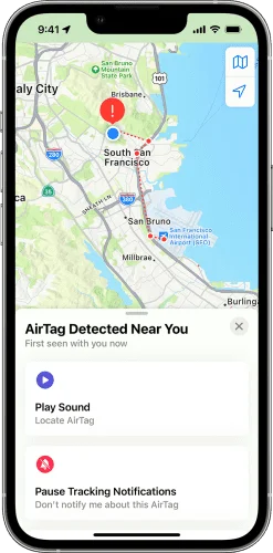 „AirTag Found Moving With You” – Mit tegyünk, ha ezt látjuk?