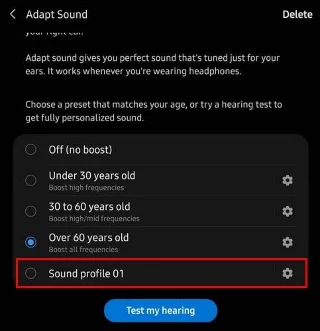 Hur man aktiverar Samsung Adapt Sound för bästa ljud