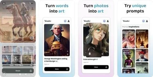 10 bästa AI Image Generator-appar för Android, iPhone och iPad