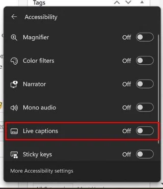 Як увімкнути живі субтитри у Windows 11