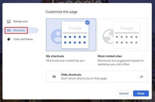 Chrome: Как да намерите вашите често посещавани сайтове