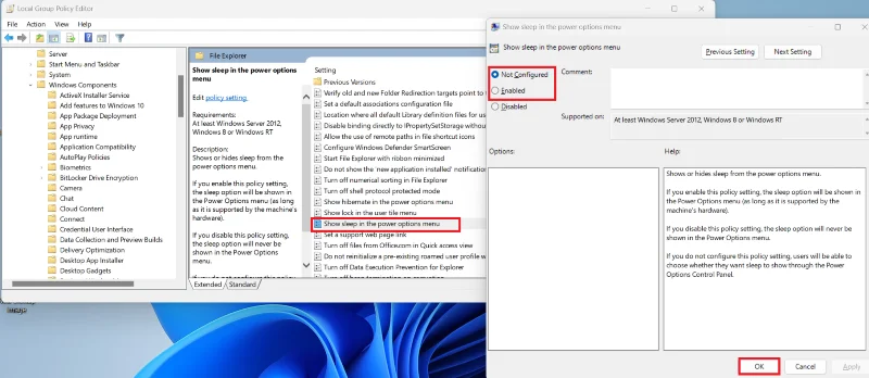 Windows 11: o PC non pasará ao modo de suspensión