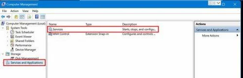 Como abrir servizos en Windows 11