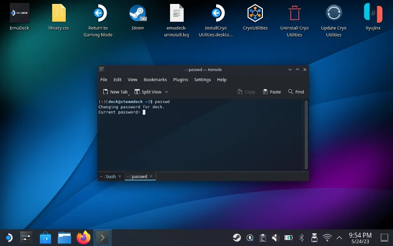 Jak resetovat root heslo na Steam Deck