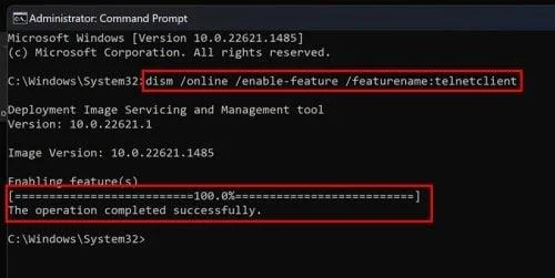 Jak nainstalovat Telnet ve Windows 11