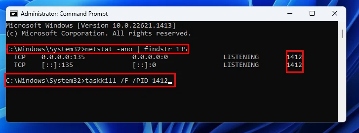 Як закрити процес на порту в Windows 11: 5 найкращих способів