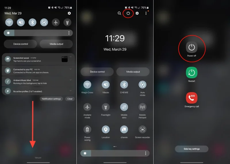 Como desactivar o Galaxy S23 Como desactivar o Galaxy S23