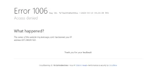 Kuidas parandada teie IP on keelatud viga: 5 parimat meetodit
