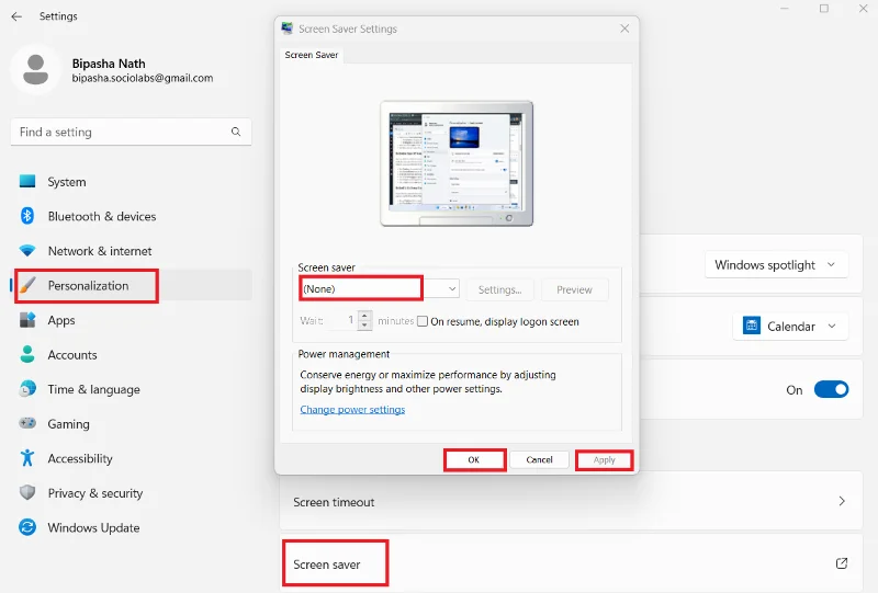 Windows 11: o PC non pasará ao modo de suspensión