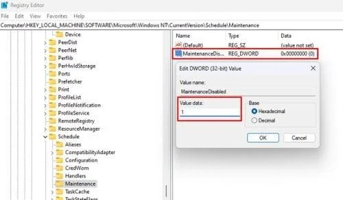 Windows 11: як увімкнути або вимкнути автоматичне обслуговування