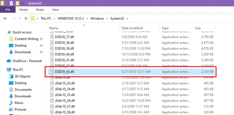 Jak opravit chybu D3DX9_43.dll Nenalezen nebo Chybějící