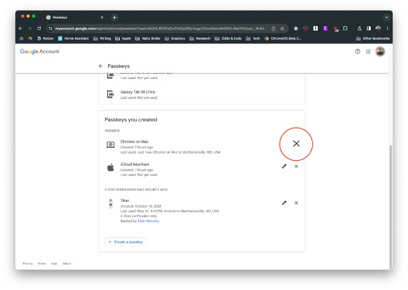 Jak nastavit a používat přístupový klíč pro váš účet Google