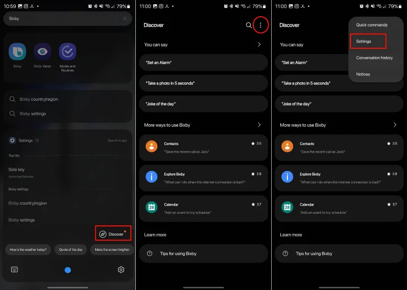 Jak vypnout Bixby na Galaxy S23