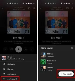 Si të krijoni dhe modifikoni një listë dëgjimi në YouTube Music