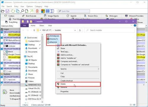 Kas yra „Windows“ autoruns ir kaip jį naudoti