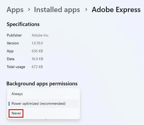 Como poñer as aplicacións en suspensión en Windows 11