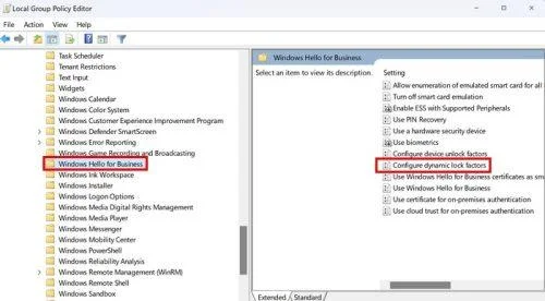 Corrixir o bloqueo dinámico que non funciona en Windows 11