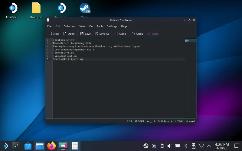 Steam Deck: Jak ukončit režim plochy