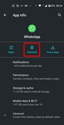 Oprava nefunkčního obrazu v obraze na Androidu