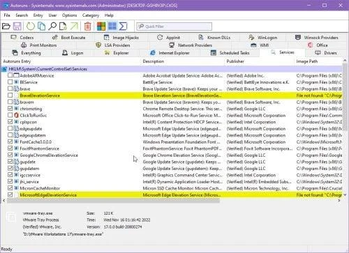 Kas yra „Windows“ autoruns ir kaip jį naudoti