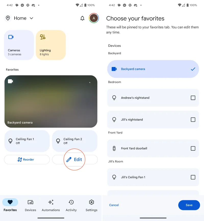 Jak odebrat zařízení a přizpůsobit aplikaci Google Home