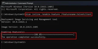 Jak nainstalovat Telnet ve Windows 11