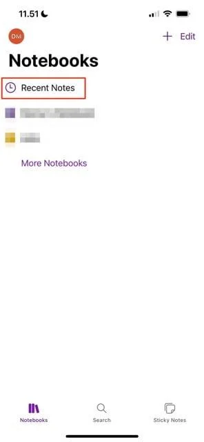 Как да получите достъп до последните бележки в OneNote