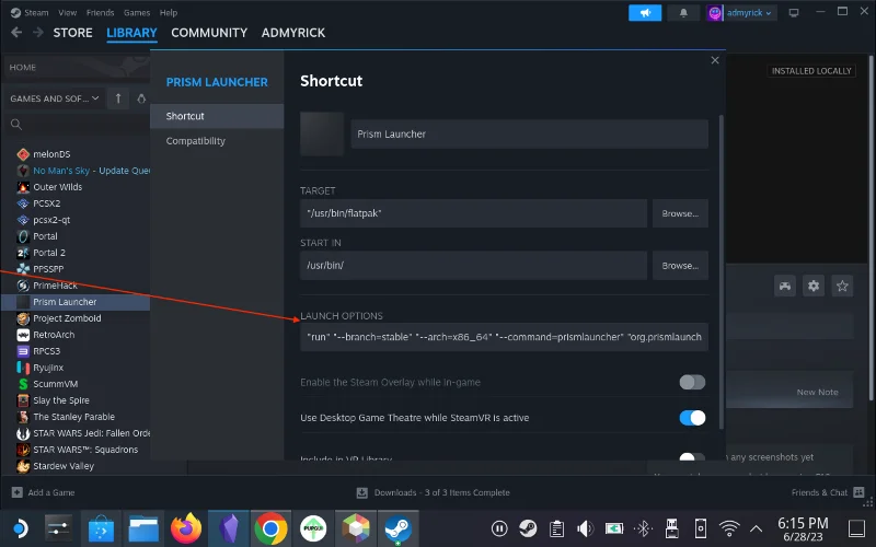 Jak hrát Minecraft na Steam Deck