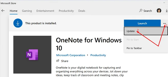 Corregiu el retard de OneNote quan escriviu a Windows o Mac
