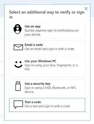 Как да промените двуфакторното удостоверяване на Microsoft 365