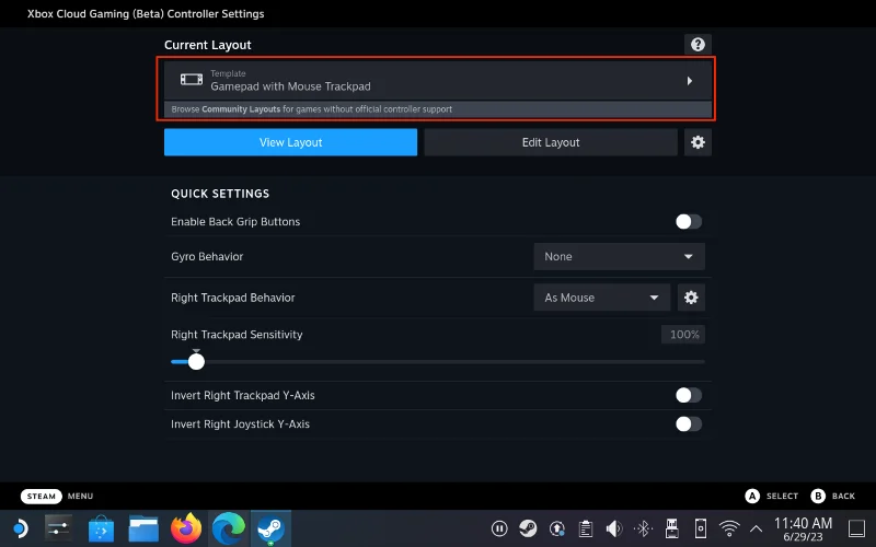 Jak hrát Xbox Game Pass na Steam Deck