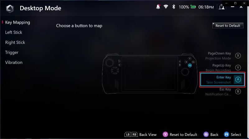 Jak přizpůsobit tlačítka na ASUS ROG Ally