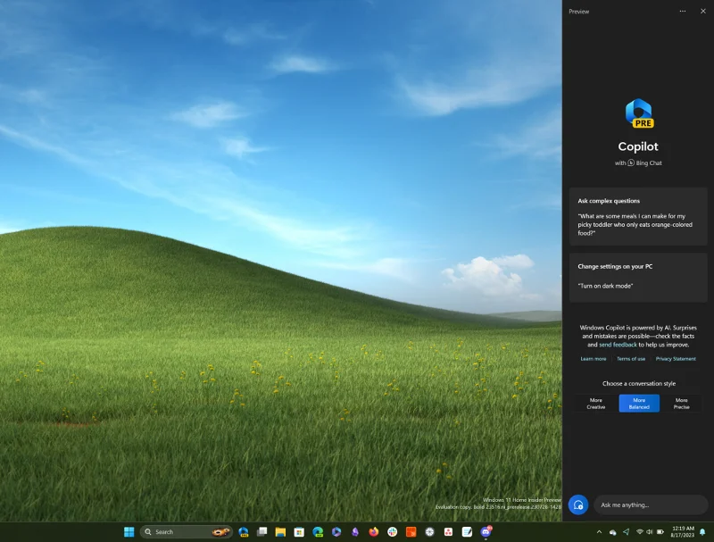 Як отримати доступ до Bing AI у Windows 11