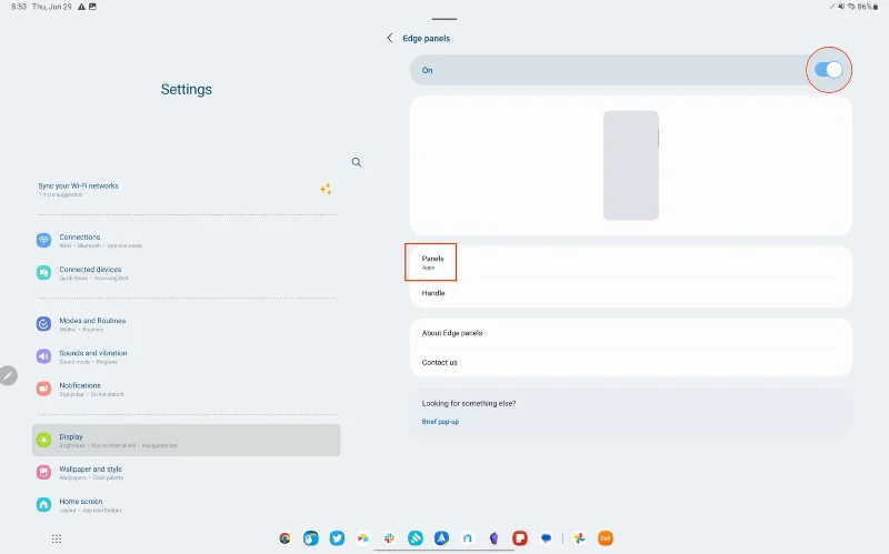 Jak používat více oken s Galaxy Tab S8 Jak používat více oken s Galaxy Tab S8