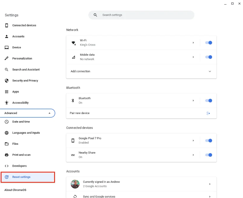 Miért nem kapcsol be a Chromebookom?