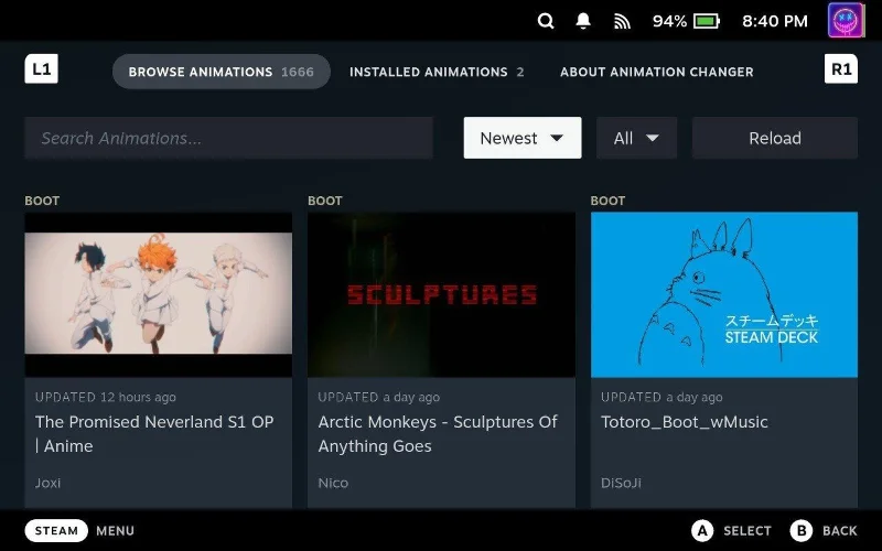 Как да промените зареждащото видео на Steam Deck