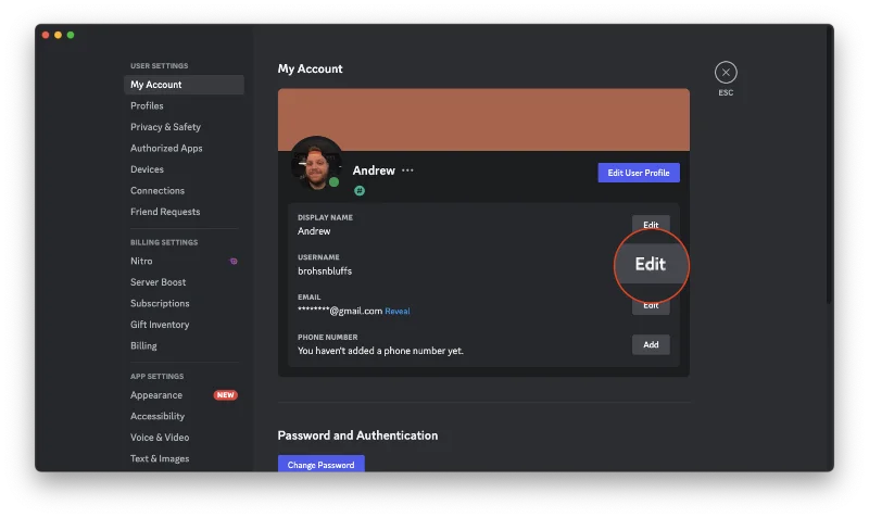 Kako spremeniti svoje ime Discord Kako spremeniti svoje ime Discord