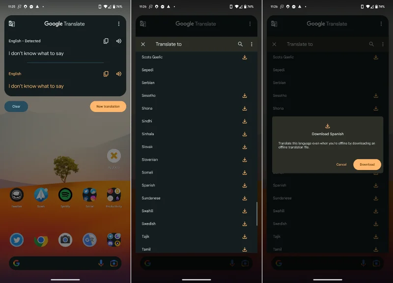 Jak překládat zprávy na Androidu