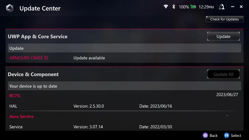 Jak aktualizovat BIOS na ASUS ROG Ally