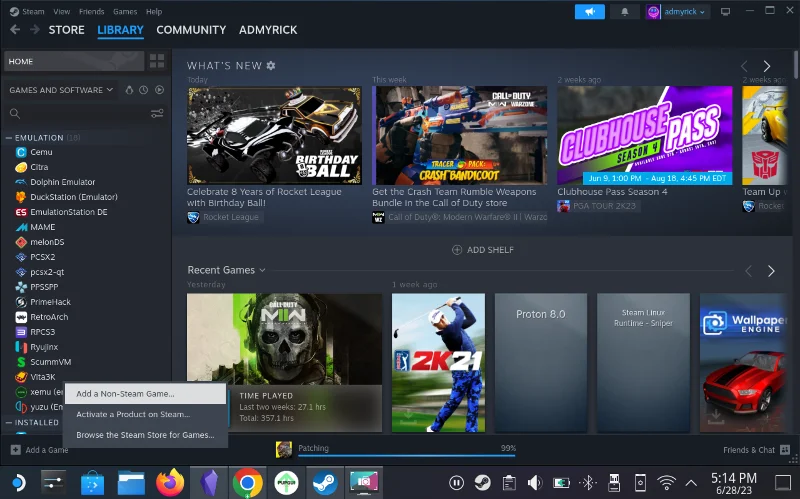 Как да инсталирате Epic Games Store на Steam Deck